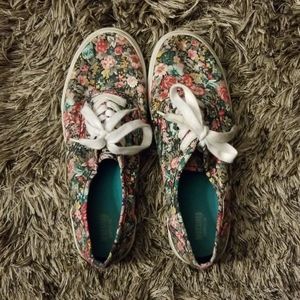 Floral sneakers
